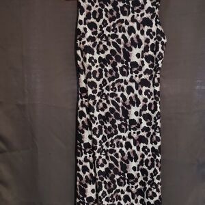Leopard Print Sleeveless Dress